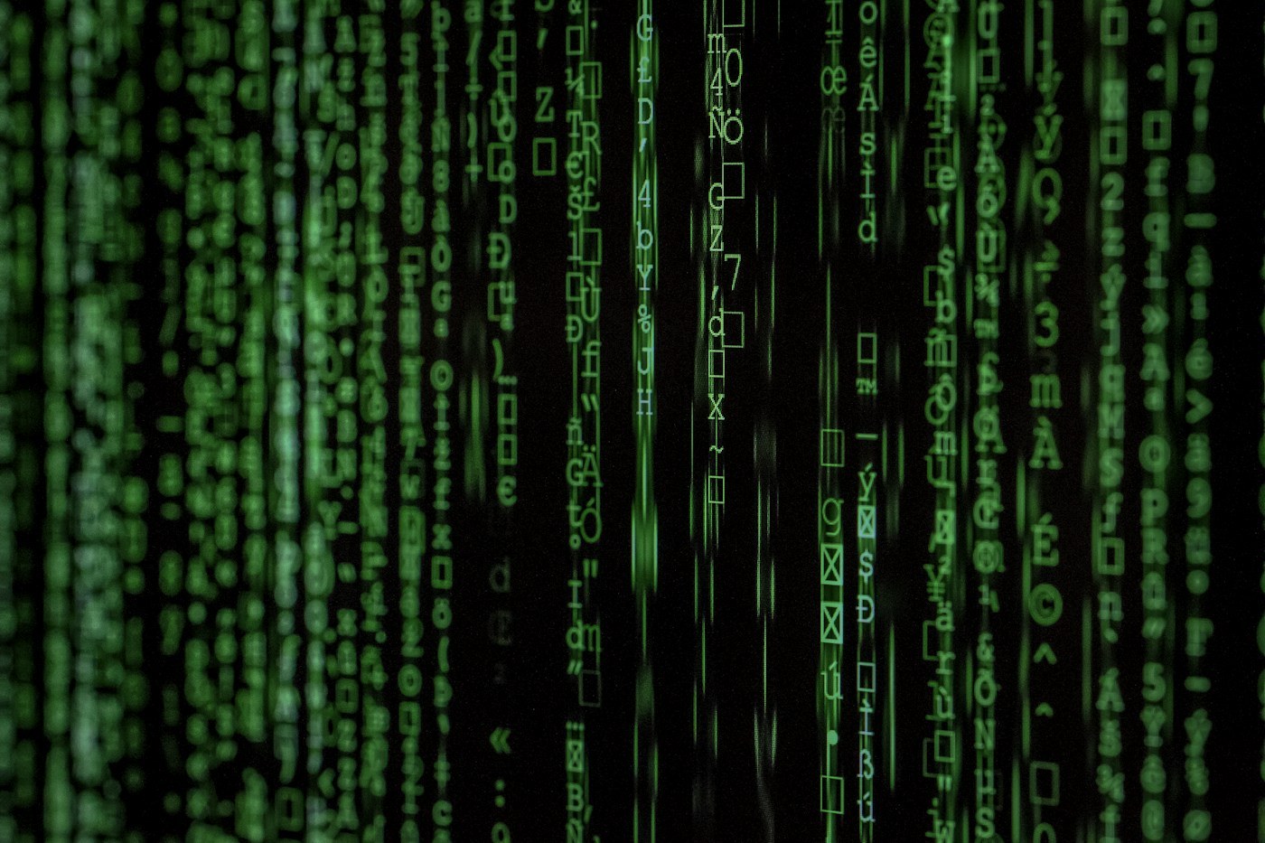 Lignes de code sur un écran d’ordinateur
