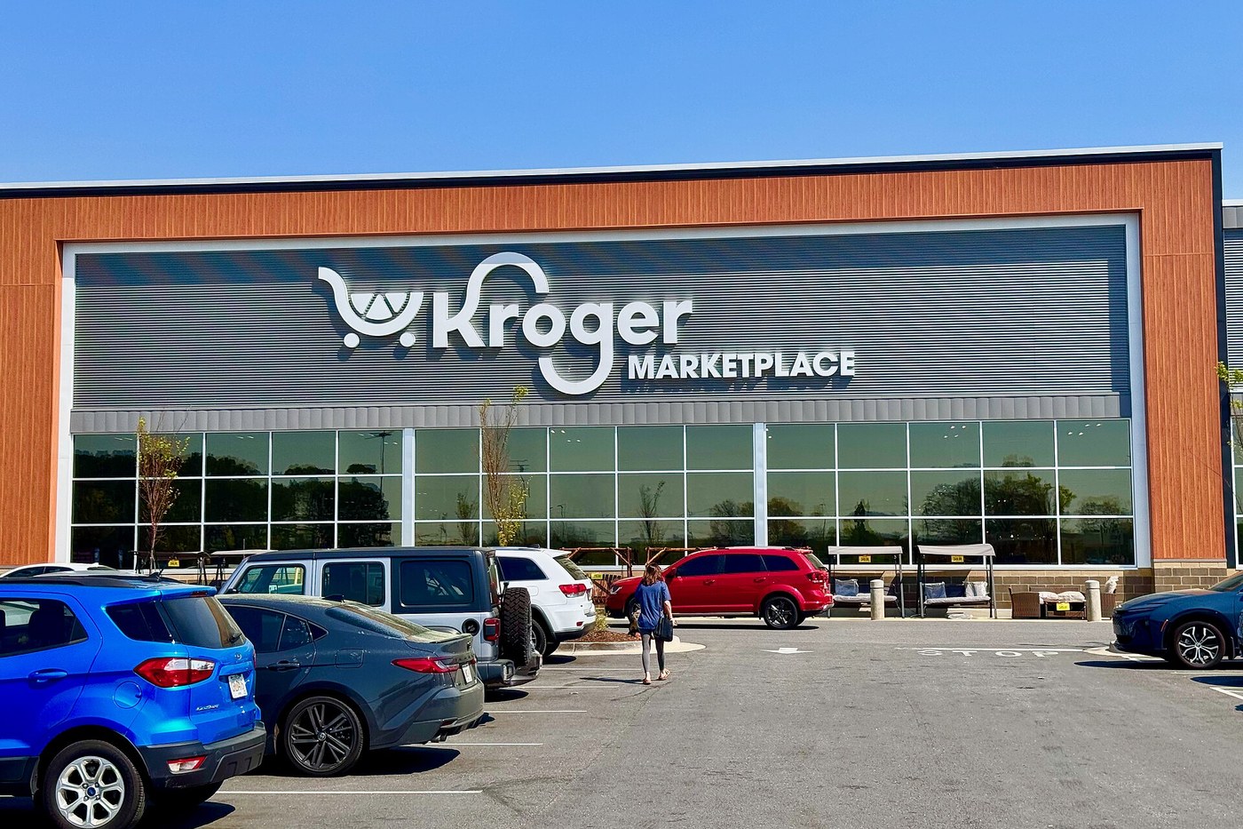Façade d’un supermarché Kroger Marketplace